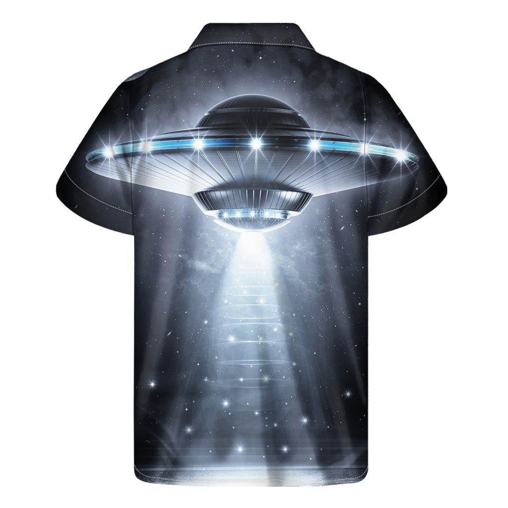 Dark Night UFO Hawaiian Aloha Shirt - 2