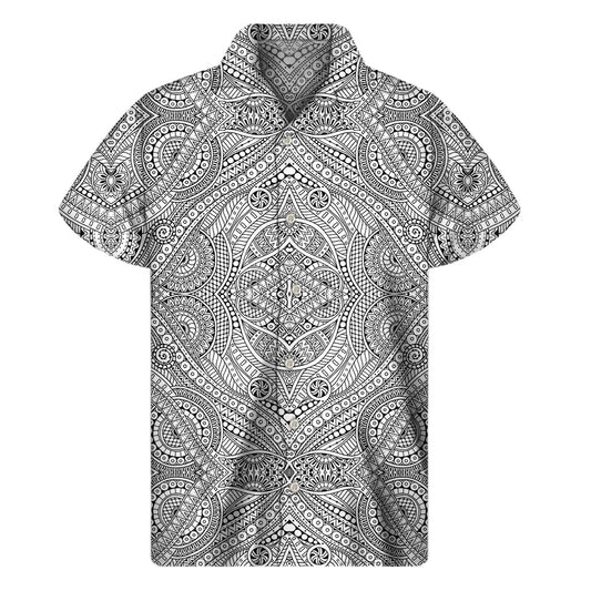 Tropical Twilight: Hawaiian Short Sleeve Shirt - 1