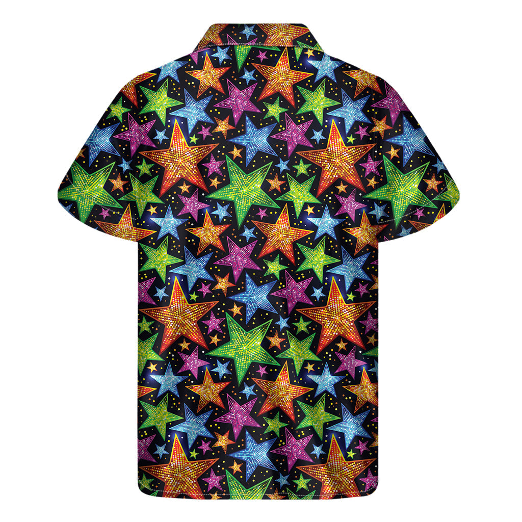 Fantastic Star Pattern Hawaiian Short Sleeve Shirt - 2