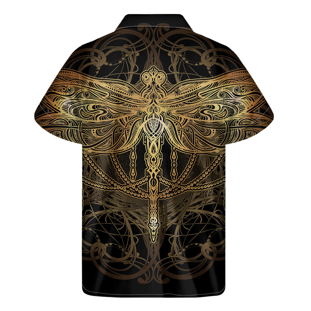 Golden Dragonfly Aloha Shirt: Embrace the Spirit of Hawaii in Style - 2