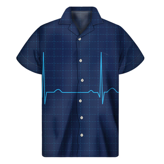 Pulse of Paradise: Hawaiian Short Sleeve Shirt - 1