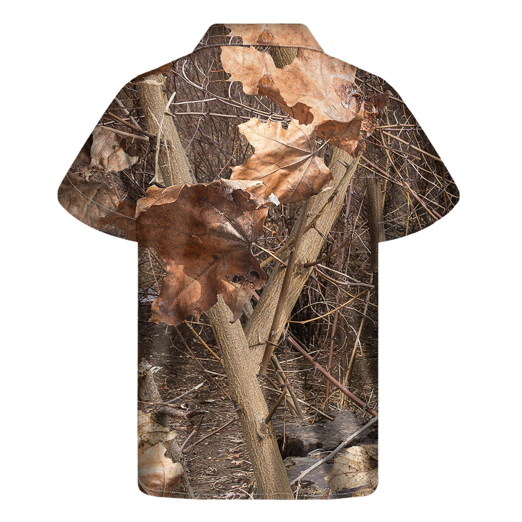 Tropical Hunting Camo Hawaiian Short Sleeve Shirt - 2