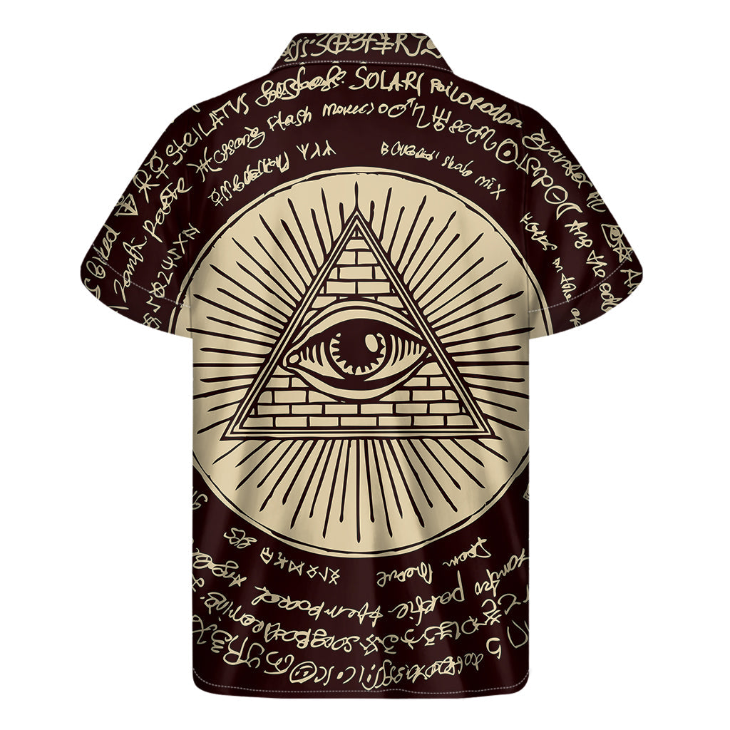 Eye of Providence Aloha Shirt: Embrace Hawaiian Style - 2