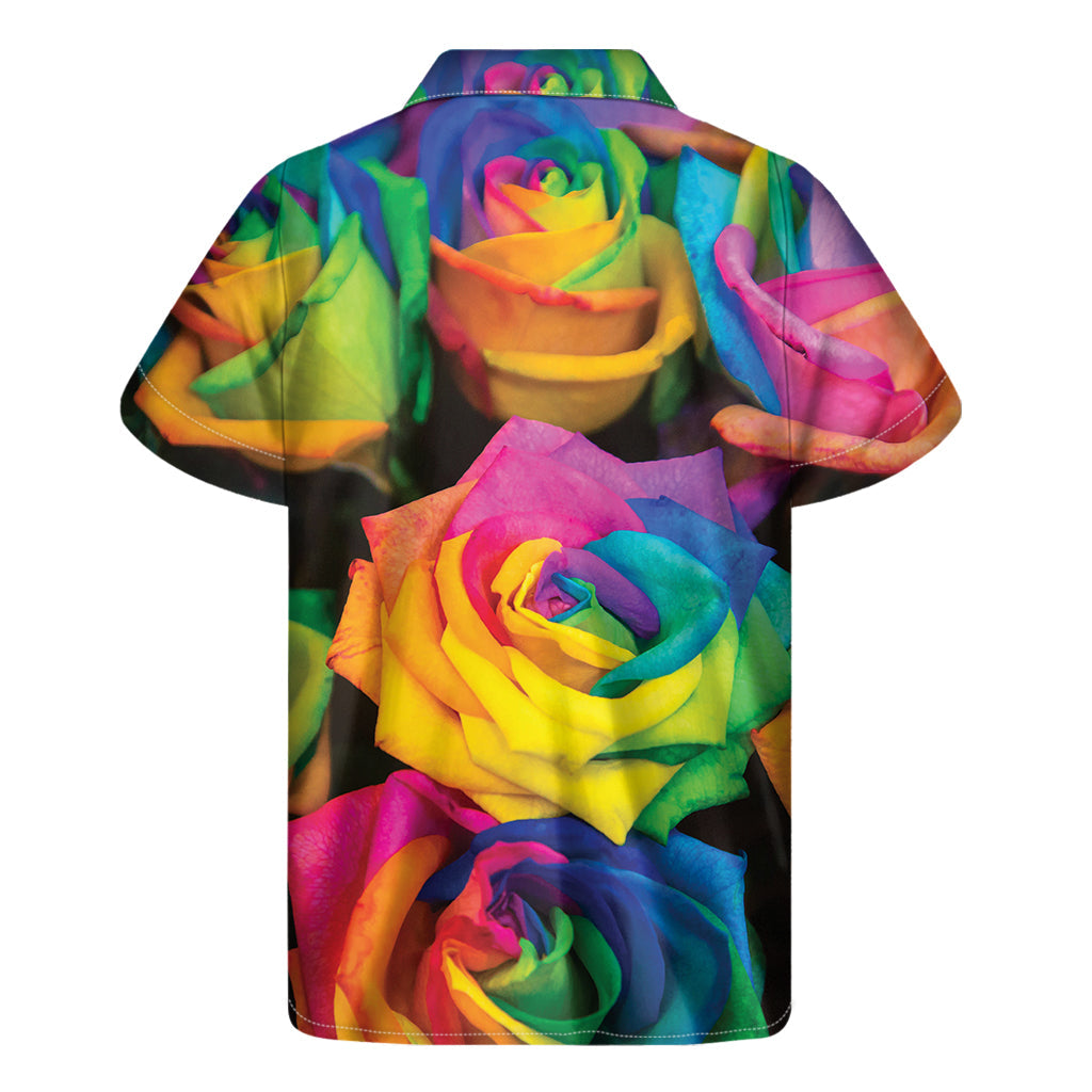 LGBT Pride Hawaiian Floral Short Sleeve Shirt - 2