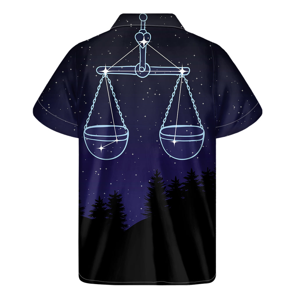 Libra Constellation Hawaiian Short Sleeve Shirt - 2
