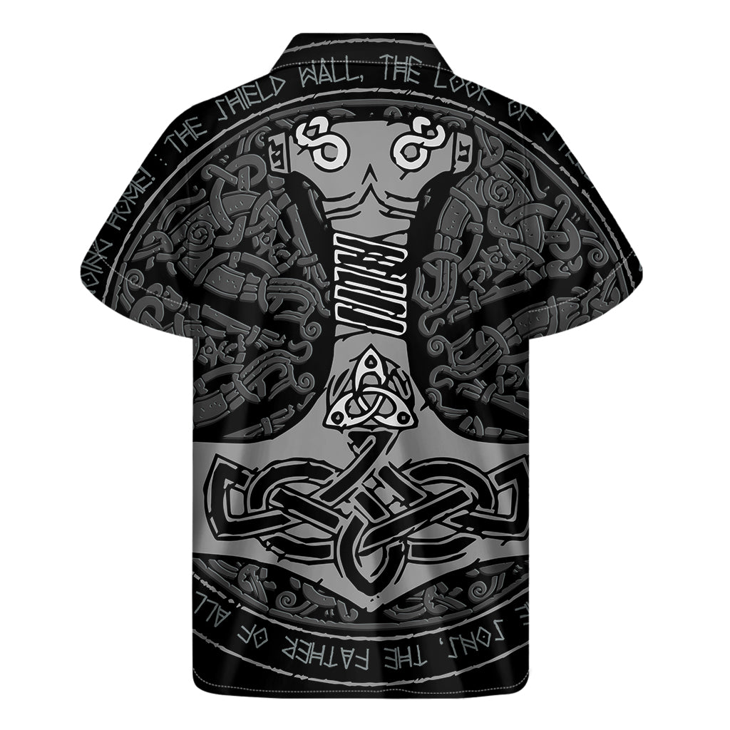 Thor's Hammer Hawaiian Short Sleeve Shirt - 2