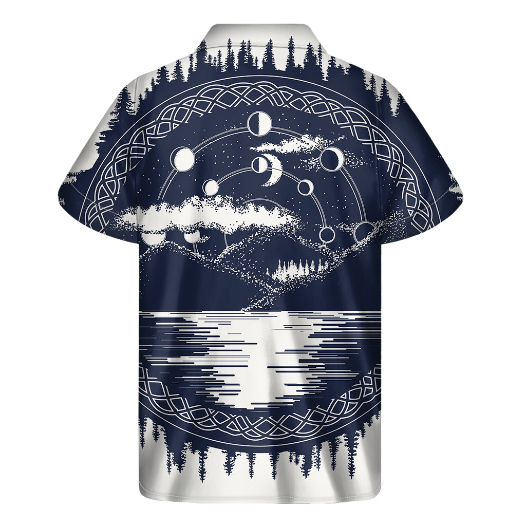 Mystical Lunar Phase Hawaiian Shirt: Embrace the Island Spirit in Style - 2