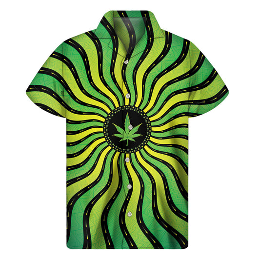 Purple Haze Hawaiian Short Sleeve Shirt - 1