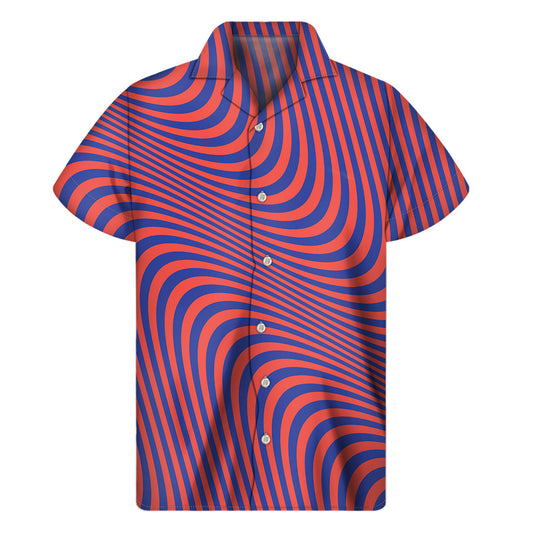 Psychedelic Illusion Hawaiian Short Sleeve Shirt - Embrace the Aloha Spirit! - 1