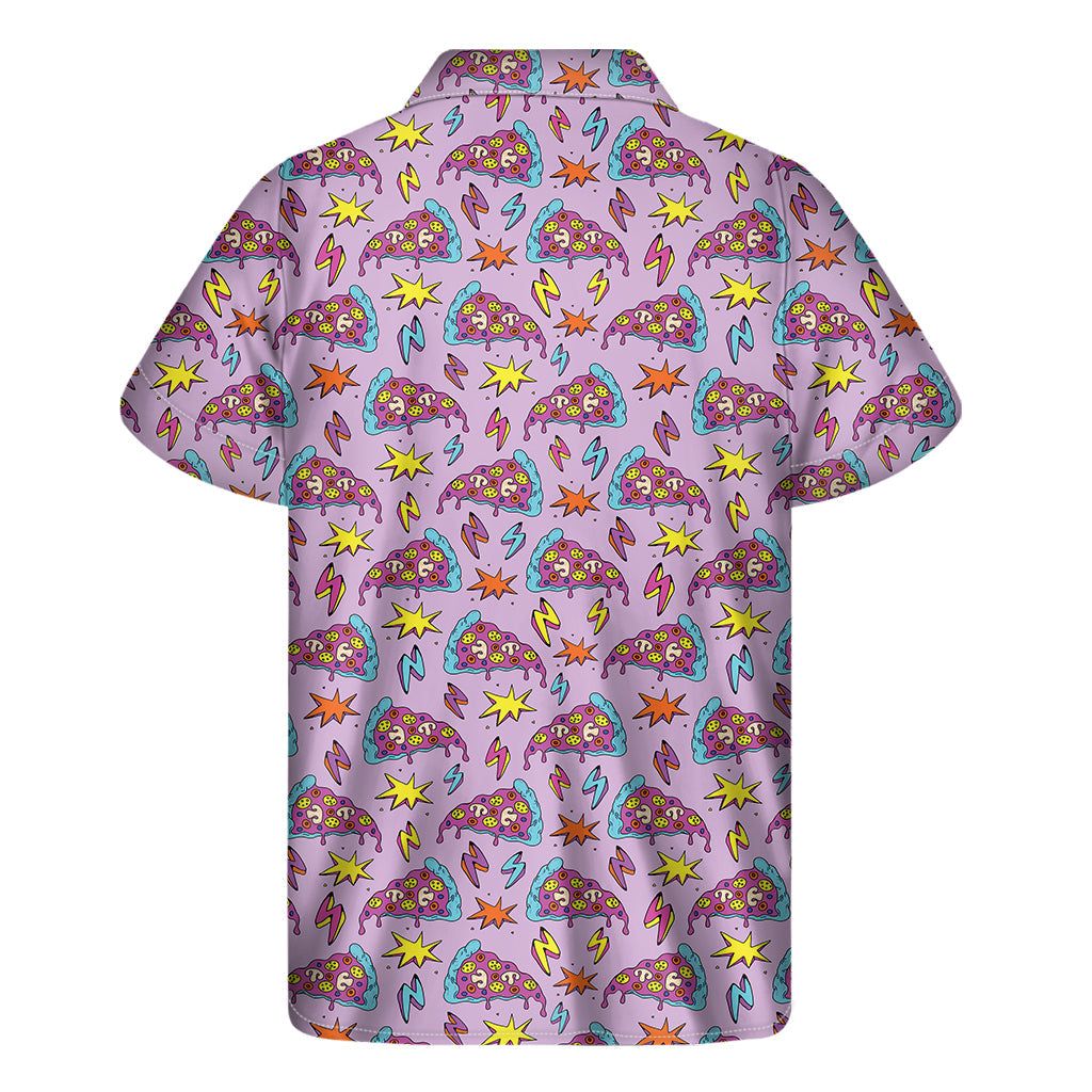 Piping Hot Pepperoni: Hawaiian Style Short Sleeve Shirt - 2