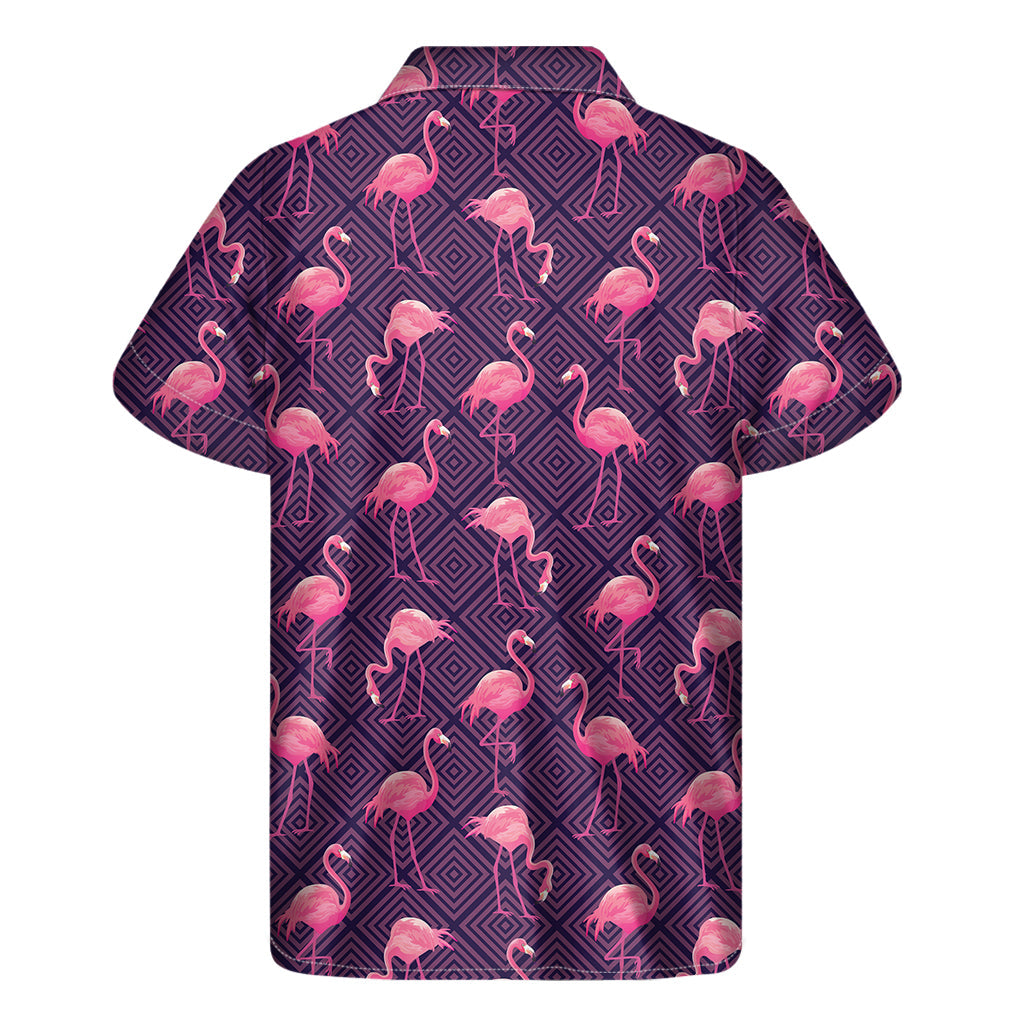 Hawaiian Flamingo Paradise Short Sleeve Shirt - 2