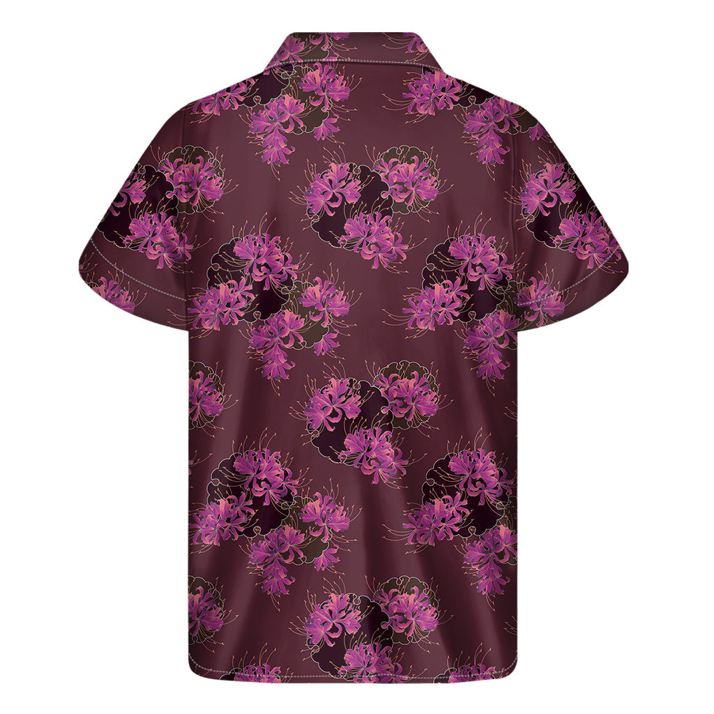 Purple Japanese Amaryllis Hawaiian Shirt: Embrace the Aloha Spirit in Style - 2