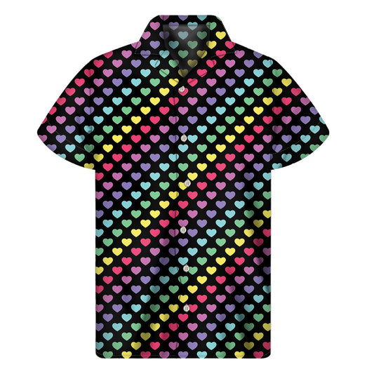 Rainbow Heart Hawaiian Aloha Shirt - 1