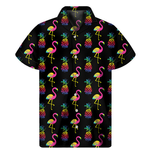 Sunset Palms: Hawaiian Short Sleeve Shirt for a Tropical Style - 1