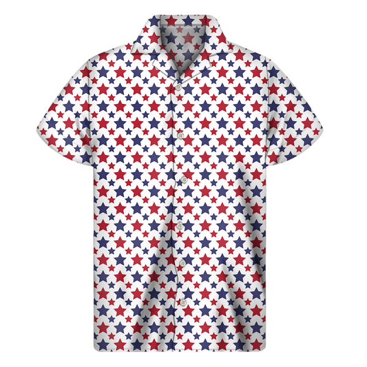 Hawaiian Sunsets: Men's Tropical Short Sleeve Shirt - 1