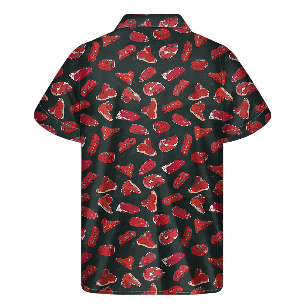 Red Meat Hawaiian Delight: Men's Short Sleeve Hawaiian Shirt - 2