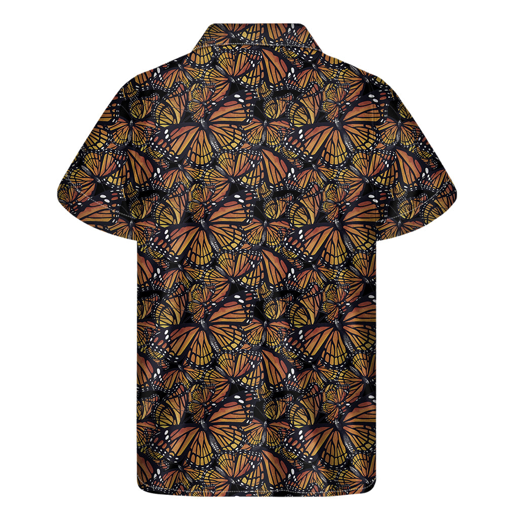 Vintage Monarch Butterfly Hawaiian Short Sleeve Shirt - 2