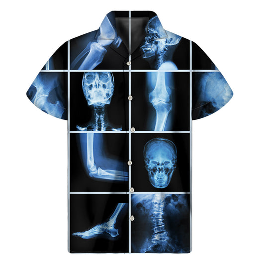 Tropical Radiology: Men's Hawaiian Short Sleeve Shirt - 1