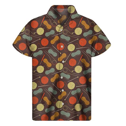 Island Breeze: Hawaiian Pattern Short Sleeve Shirt - 1
