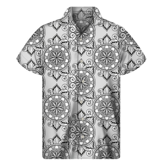 Lush Hawaiian Garden Men's Short Sleeve Shirt - 1